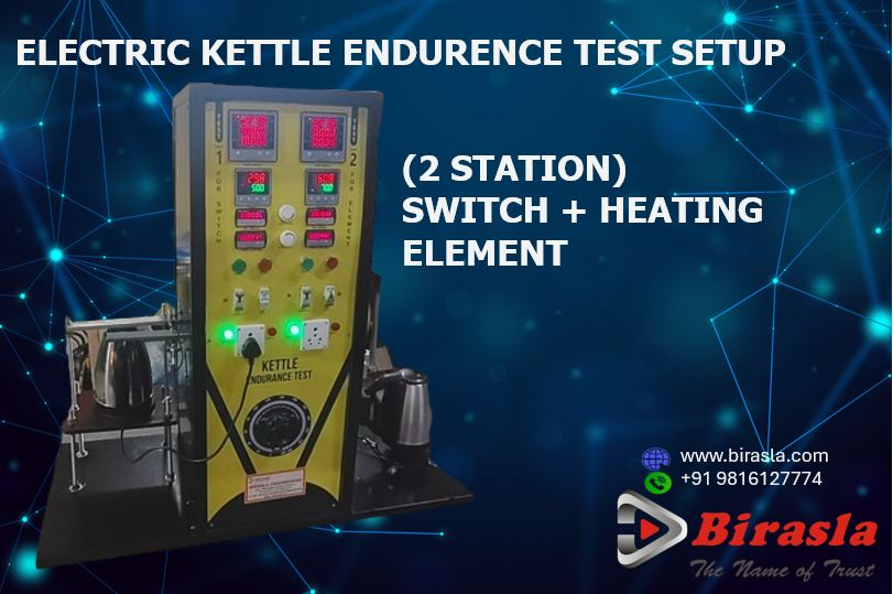 Electric Kettle Endurance Testing Setup
