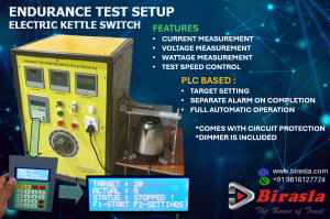 Endurance Test Panel for Electric Kettle Switch